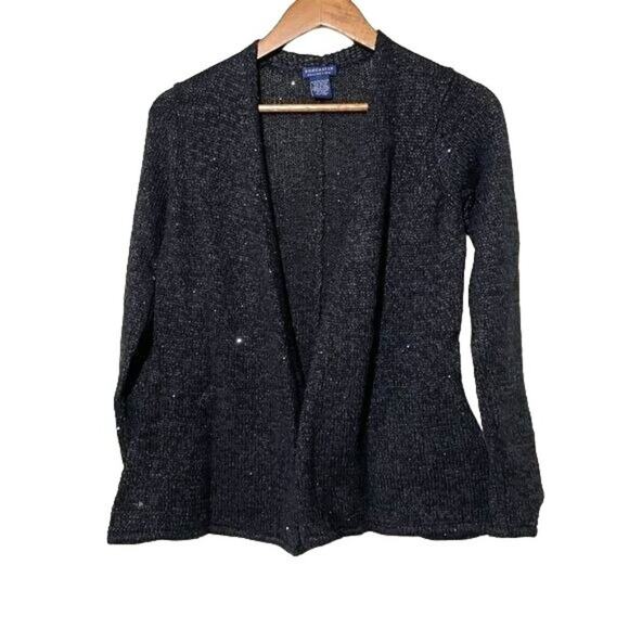 Doncaster Womens Cardigan Sweater Womens XS Long Sleeve Open Front - Picture 2 of 8